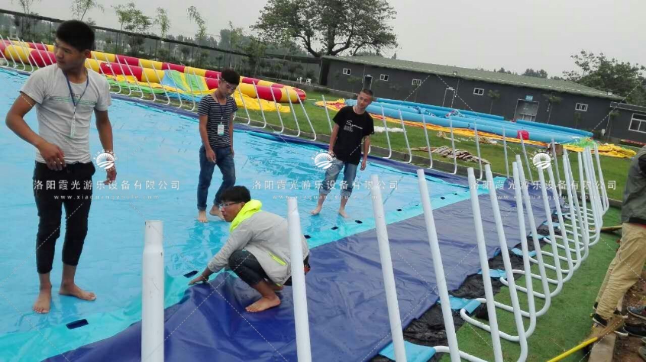 永定支架游泳池